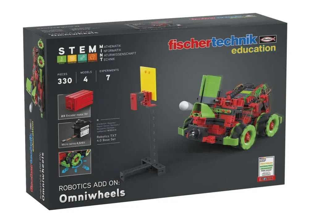 fischertechnik Robotics Add On: Omniwheels